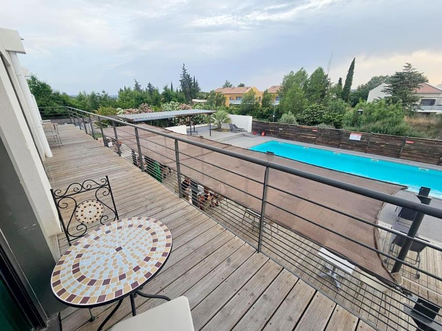 Ferienwohnung 104 Douce Provence Au Calme Face A La Piscine Éguilles Exterior foto